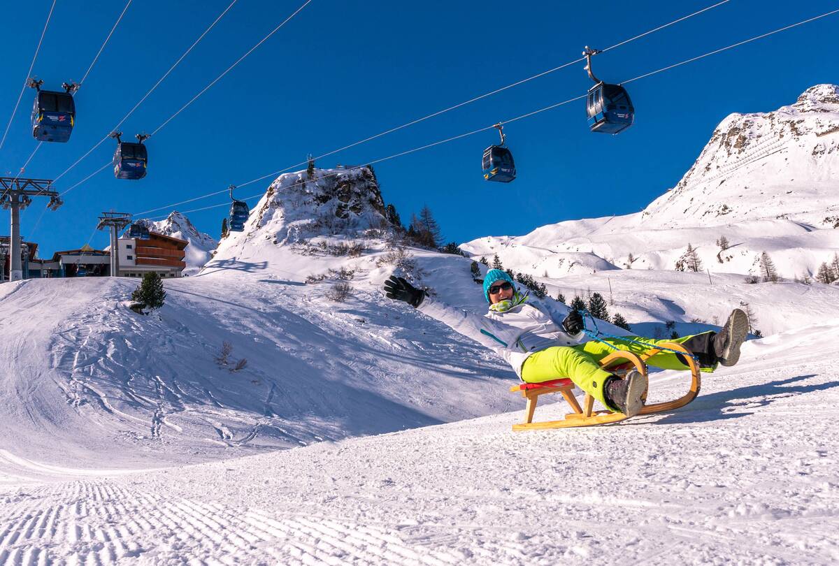 Tobogganing Tux Zillertal