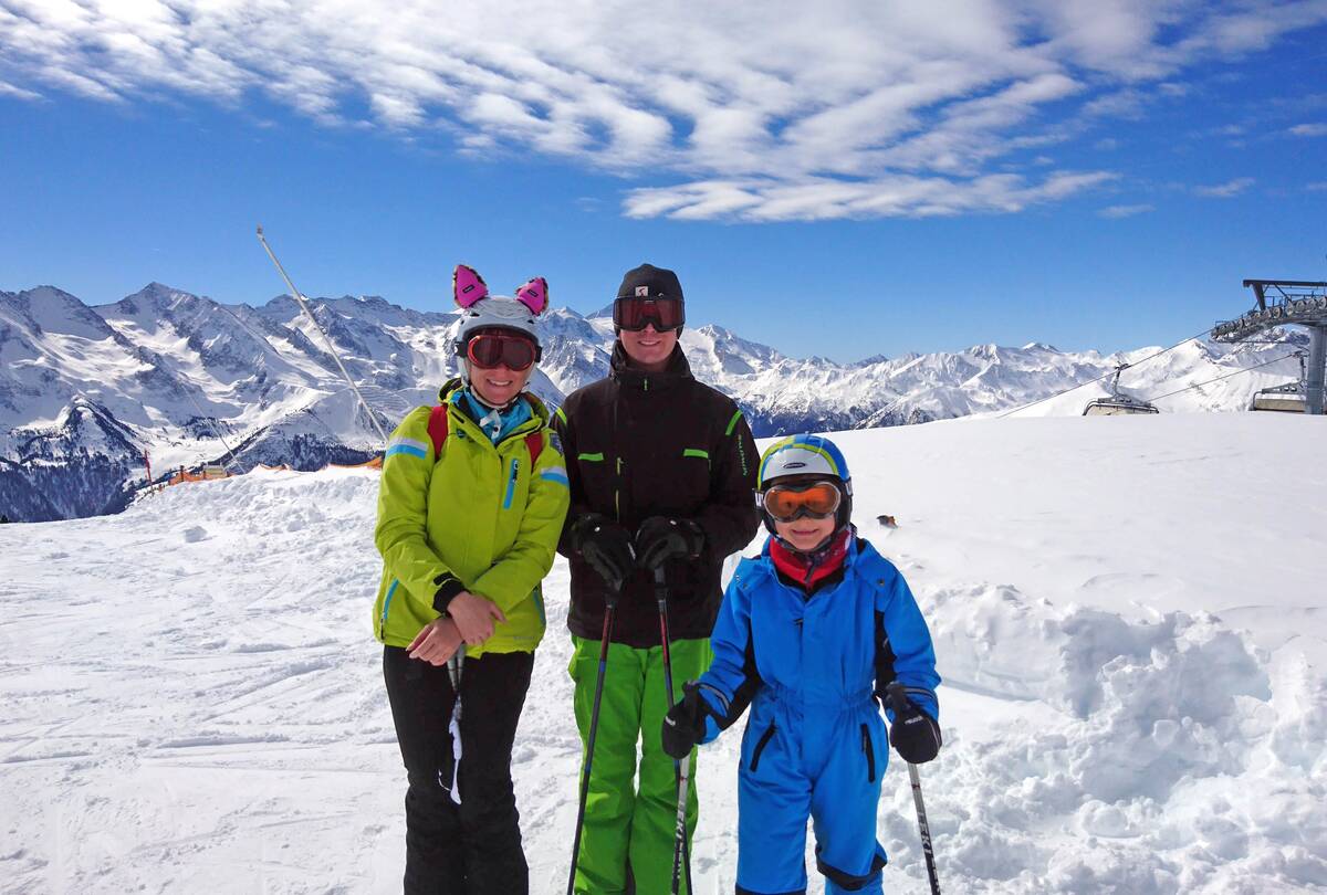 Skifahren Tux Zillertal