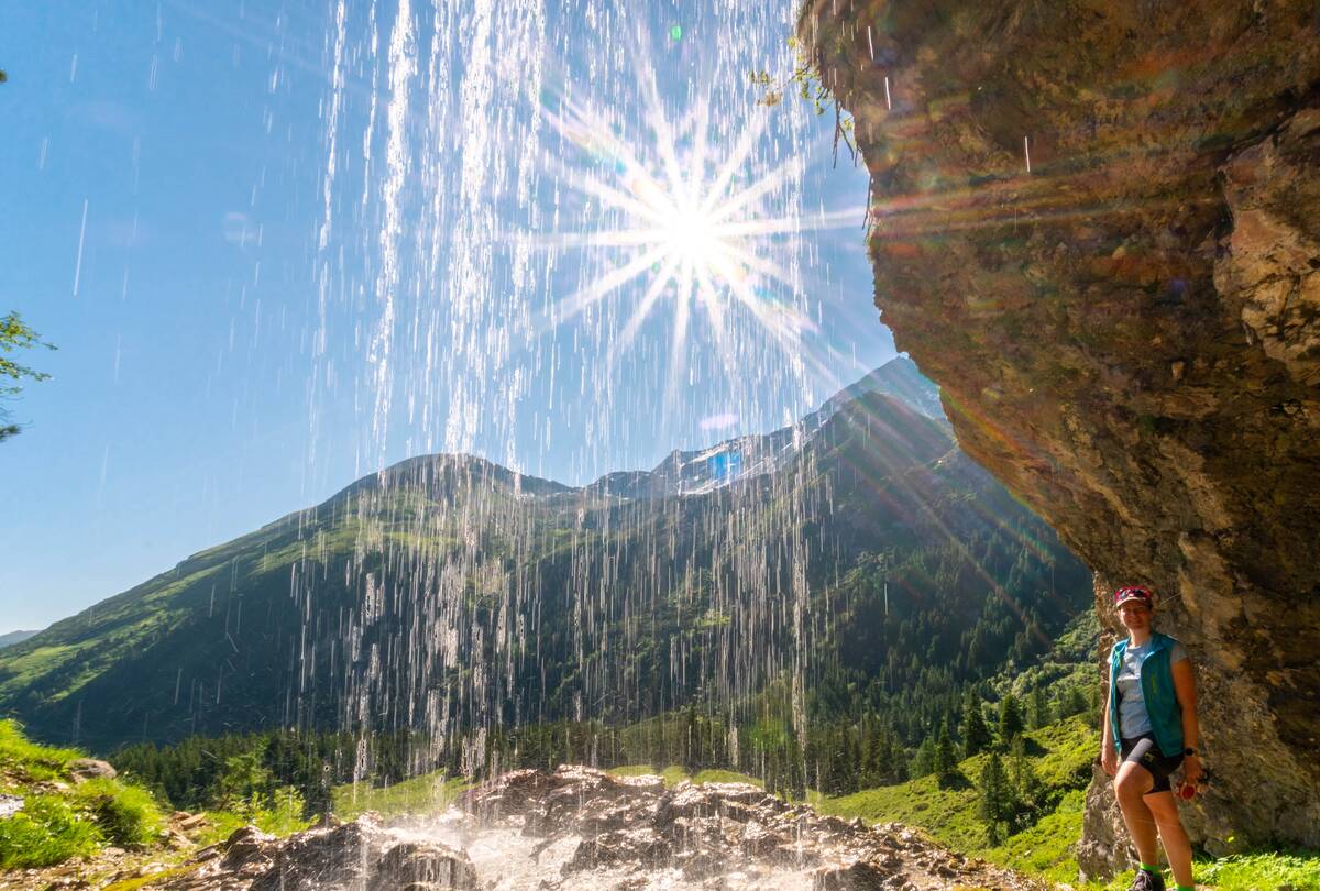 Wasserfall Tux